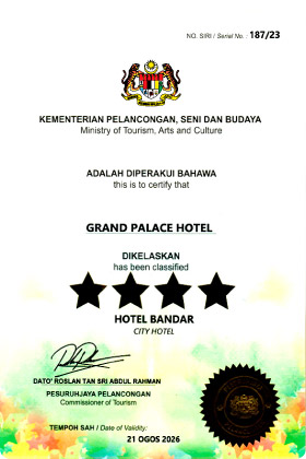 Ministry of Tourism Classification Ministry of Tourism Classification