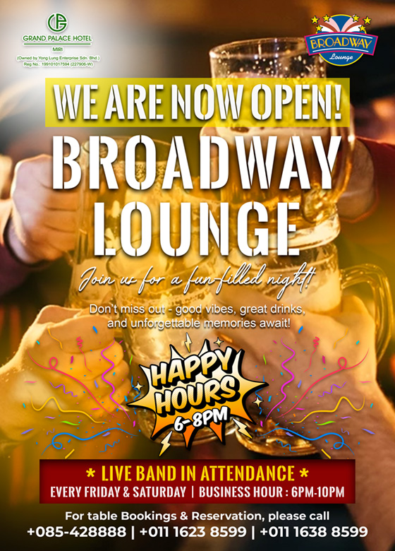 Broadway Lounge Now Open