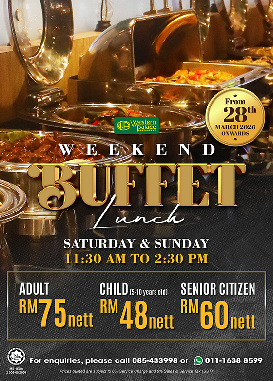 Weekend Buffet Lunch
